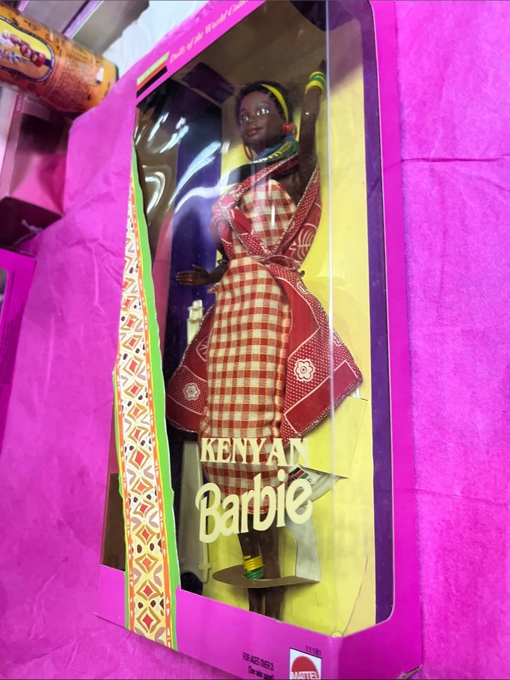 1993 Special Edition Kenyan Barbie Dolls of the World Collection NRFB